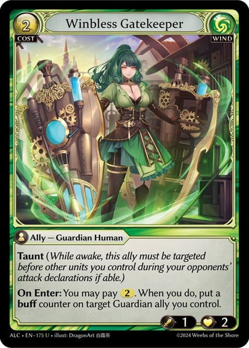 Image for Winbless Gatekeeper (Alchemical Revolution) (175) - Grand Archive TCG