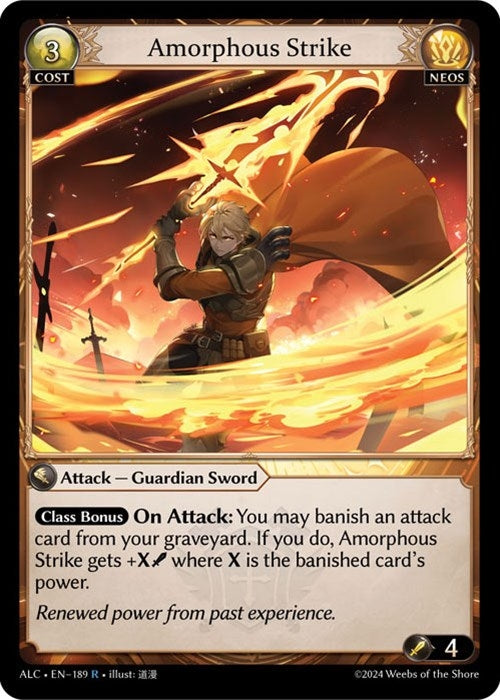 Image for Amorphous Strike (Alchemical Revolution) (189) - Grand Archive TCG