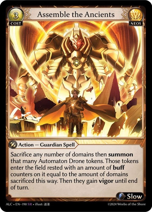 Image for Assemble the Ancients (Alchemical Revolution) (190) - Grand Archive TCG