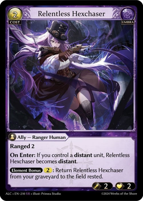 Image for Relentless Hexchaser (Alchemical Revolution) (210) - Grand Archive TCG