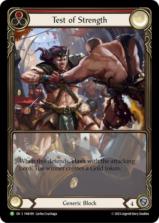 Image for Test of Strength - FAB199 (Flesh and Blood: Promo Cards) (FAB199) - Flesh and Blood TCG