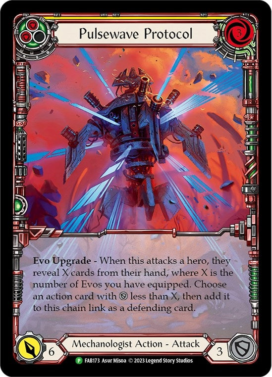 Image for Pulsewave Protocol - FAB173 (Flesh and Blood: Promo Cards) (FAB173) - Flesh and Blood TCG