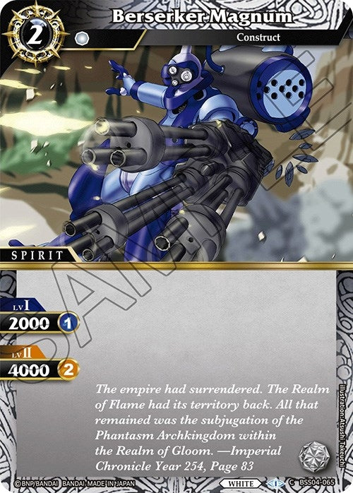 Image for Berserker Magnum (Savior of Chaos) (BSS04-065) - Battle Spirits Saga
