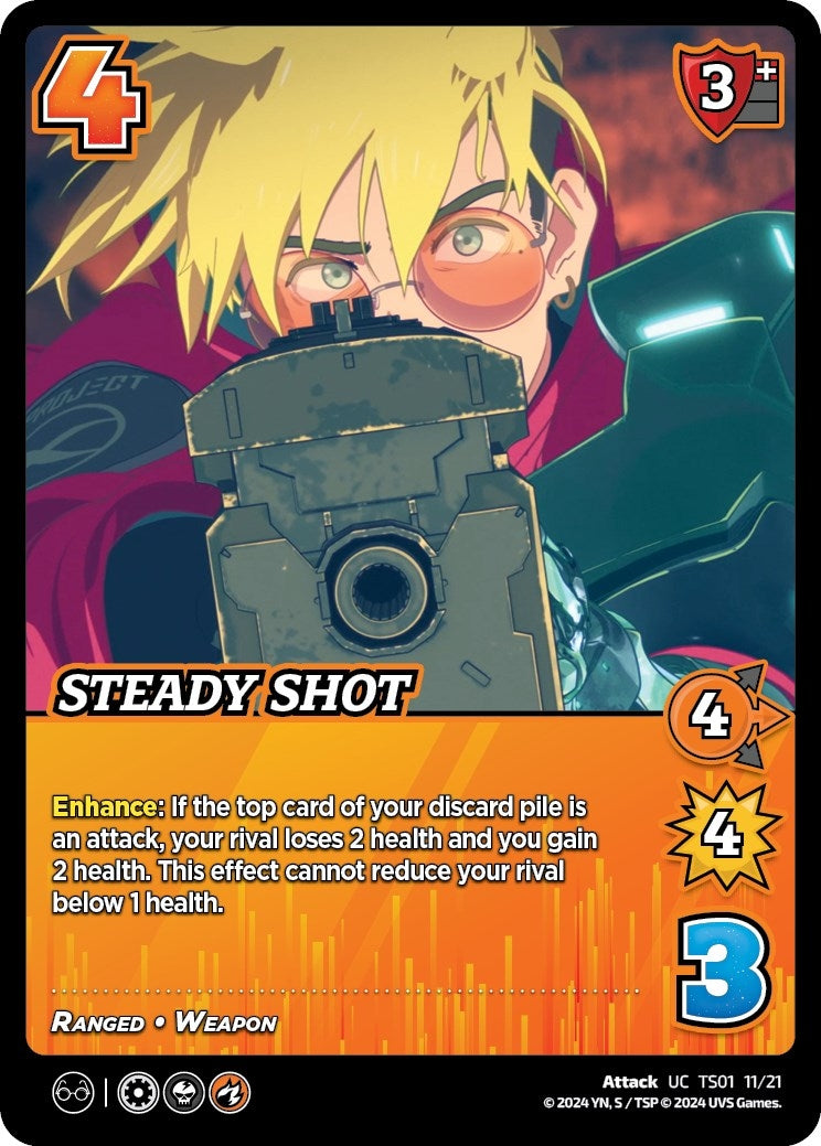 Image for Steady Shot (Challenger Series: Cowboy Bebop and Trigun Stampede) (TS01 11/21) - UniVersus