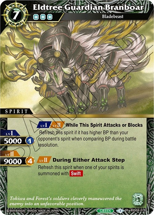 Image for Eldtree Guardian Branboar (Savior of Chaos) (BSS04-078) - Battle Spirits Saga