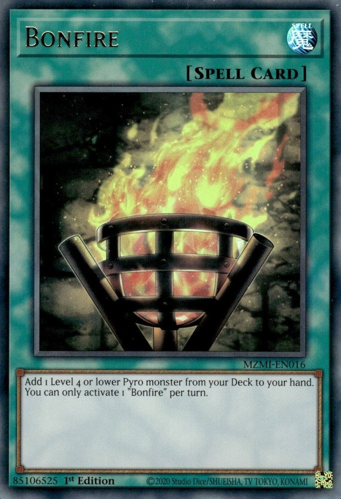Image for Bonfire (Maze of Millennia) (MZMI-EN016) - YuGiOh