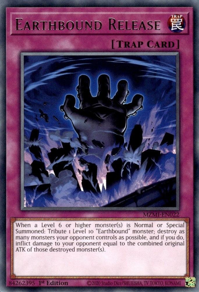 Image for Earthbound Release (Maze of Millennia) (MZMI-EN022) - YuGiOh