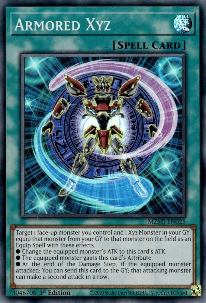 Image for Armored Xyz (Maze of Millennia) (MZMI-EN025) - YuGiOh