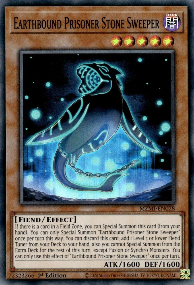 Image for Earthbound Prisoner Stone Sweeper (Maze of Millennia) (MZMI-EN028) - YuGiOh