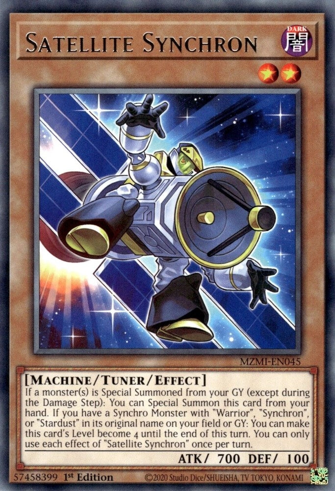 Image for Satellite Synchron (Maze of Millennia) (MZMI-EN045) - YuGiOh