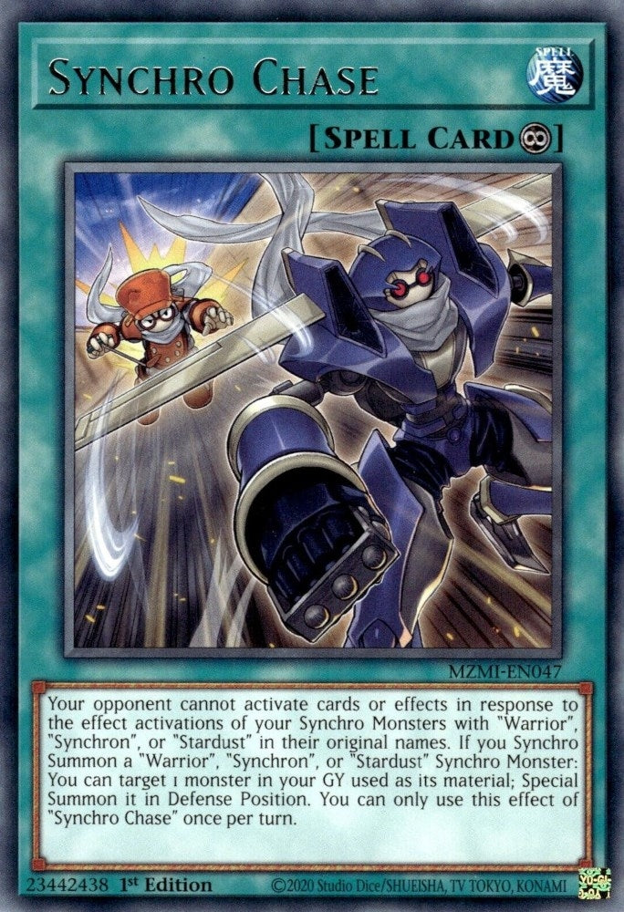 Image for Synchro Chase (Maze of Millennia) (MZMI-EN047) - YuGiOh