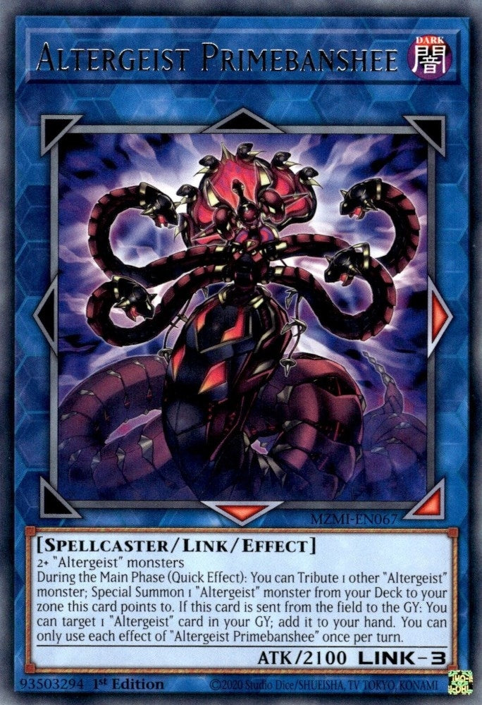 Image for Altergeist Primebanshee (Maze of Millennia) (MZMI-EN067) - YuGiOh