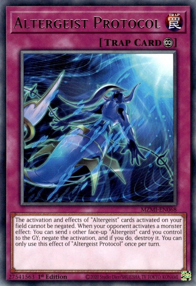 Image for Altergeist Protocol (Maze of Millennia) (MZMI-EN068) - YuGiOh