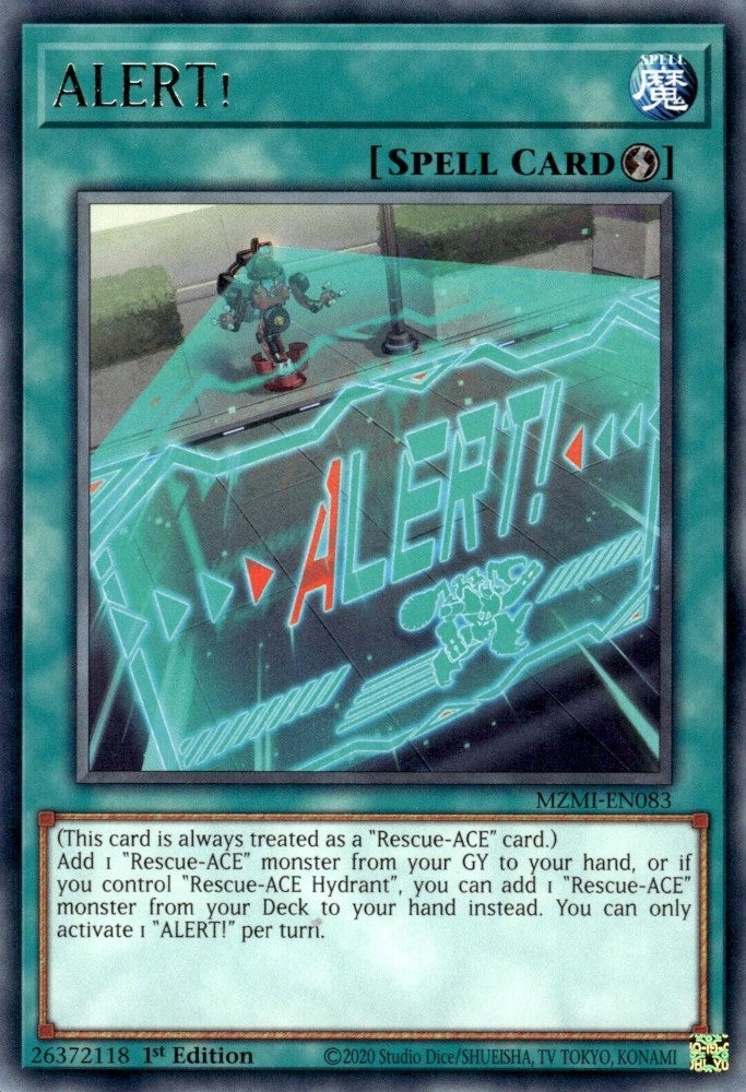 Image for ALERT! (Maze of Millennia) (MZMI-EN083) - YuGiOh