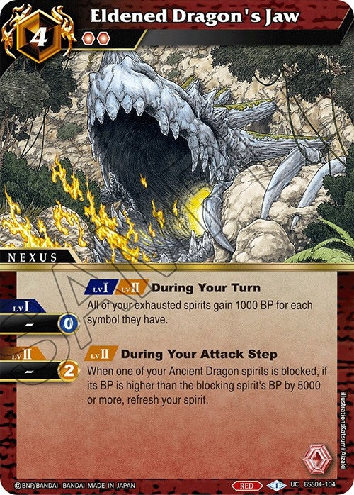 Image for Eldened Dragon's Jaw (Savior of Chaos) (BSS04-104) - Battle Spirits Saga