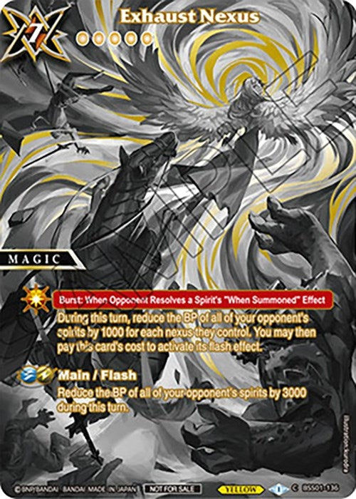 Image for Exhaust Nexus (World Championship Promotion Pack 2023) (Battle Spirits Saga Promo Cards) (BSS01-136) - Battle Spirits Saga