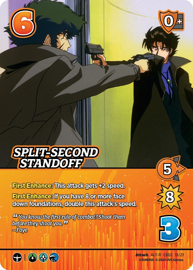 Image for Split-Second Standoff (Alternate Art) (Challenger Series: Cowboy Bebop and Trigun Stampede) (CB02 11/21) - UniVersus