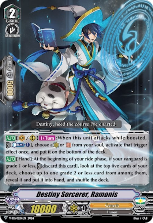 Image for Destiny Sorcerer, Ramonis (V Promo Cards) (V-PR/0284EN) - Cardfight Vanguard