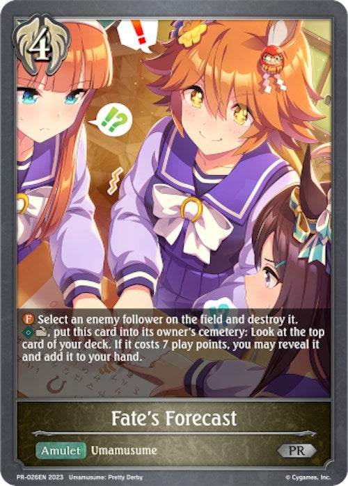 Image for Fate's Forecast (Shadowverse: Evolve Promo Cards) (PR-026EN) - Shadowverse: Evolve