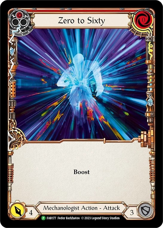 Image for Zero to Sixty - FAB177 (Flesh and Blood: Promo Cards) (FAB177) - Flesh and Blood TCG
