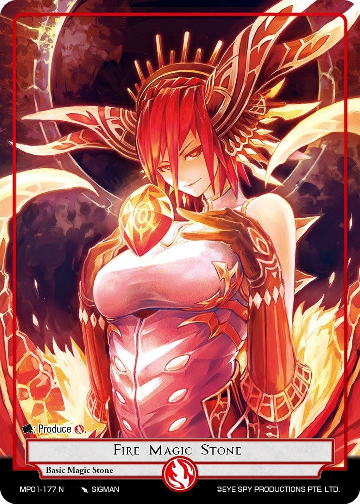 Image for Fire Magic Stone (Masterpiece "Pilgrim-Memories") (MP01-177 N) - Force of Will