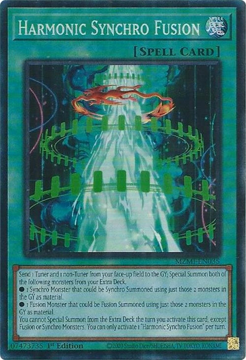 Image for Harmonic Synchro Fusion (CR) (Maze of Millennia) (MZMI-EN035) - YuGiOh