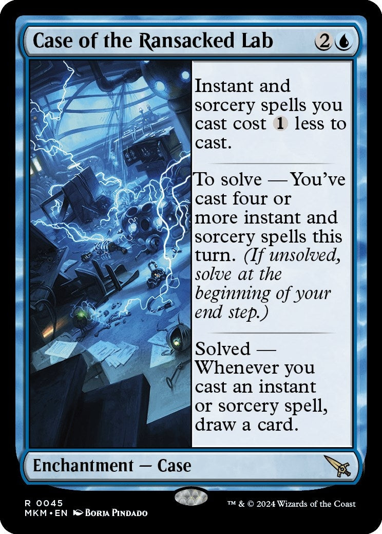 Image for Case of the Ransacked Lab (Murders at Karlov Manor) (45) - Magic: The Gathering