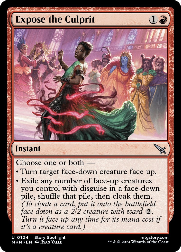 Image for Expose the Culprit (Murders at Karlov Manor) (124) - Magic: The Gathering
