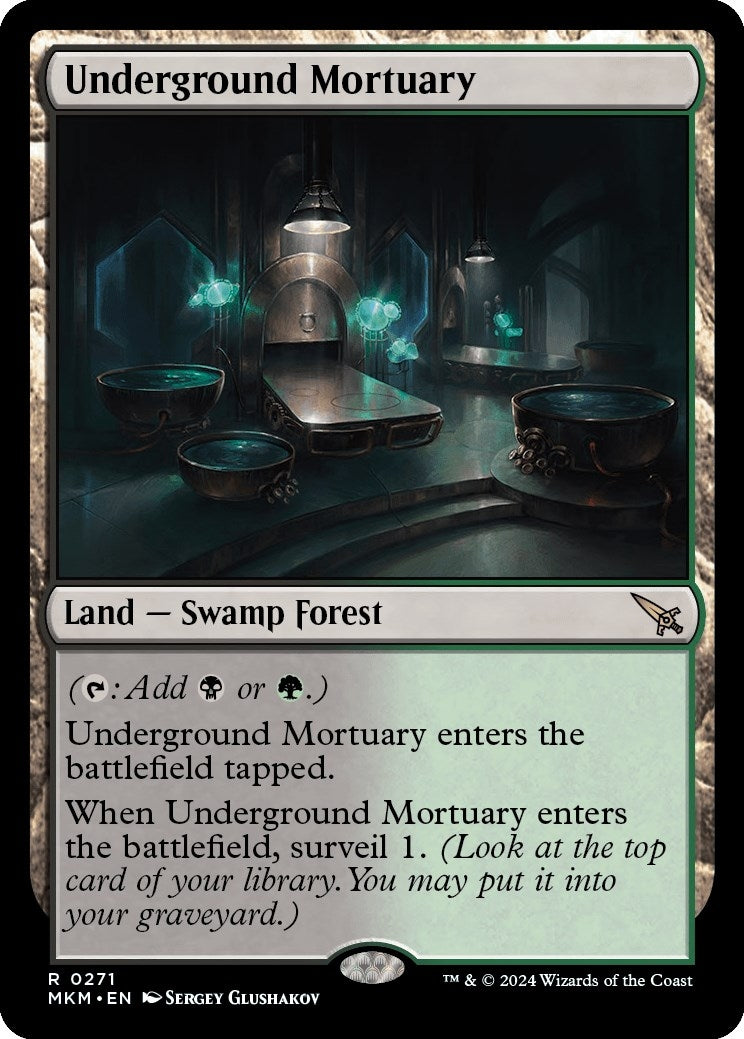 Image for Underground Mortuary (Murders at Karlov Manor) (271) - Magic: The Gathering