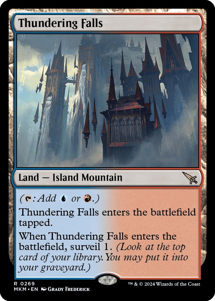 Image for Thundering Falls (Murders at Karlov Manor) (269) - Magic: The Gathering