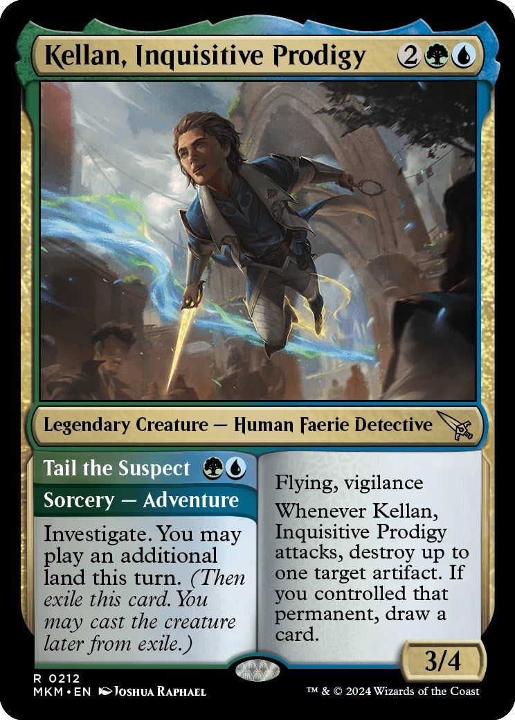 Image for Kellan, Inquisitive Prodigy (Murders at Karlov Manor) (212) - Magic: The Gathering