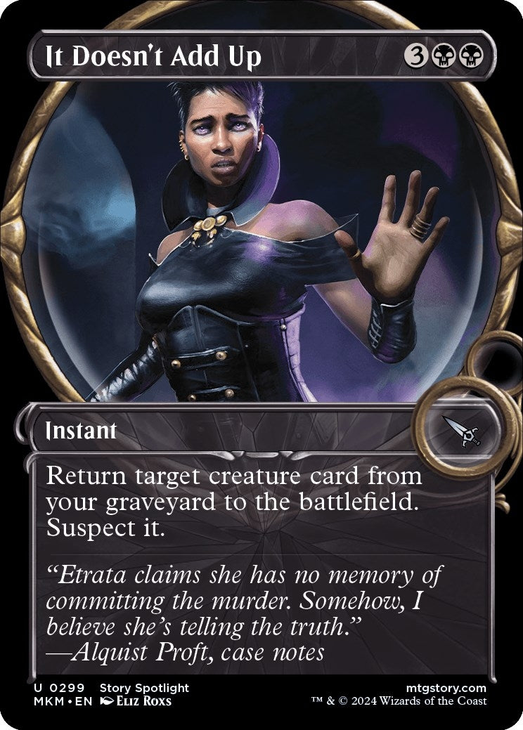 Image for It Doesn't Add Up (Showcase) (Murders at Karlov Manor) (299) - Magic: The Gathering