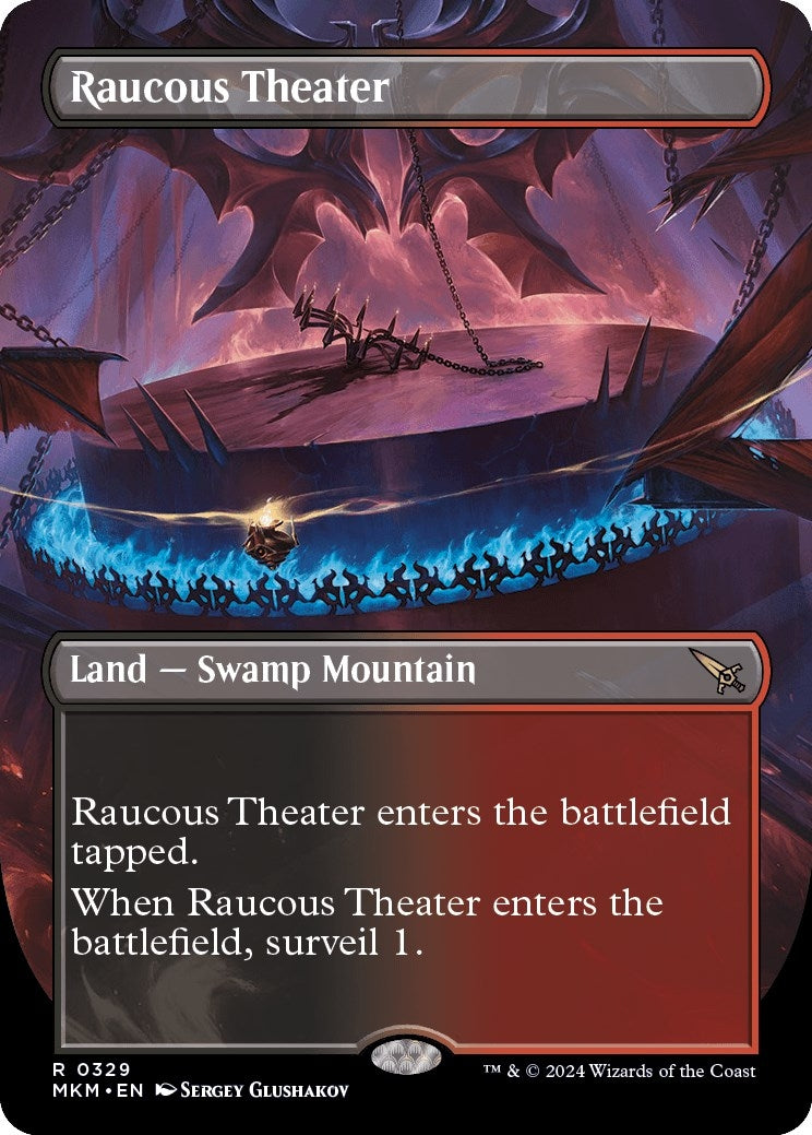 Image for Raucous Theater (Borderless) (Murders at Karlov Manor) (329) - Magic: The Gathering
