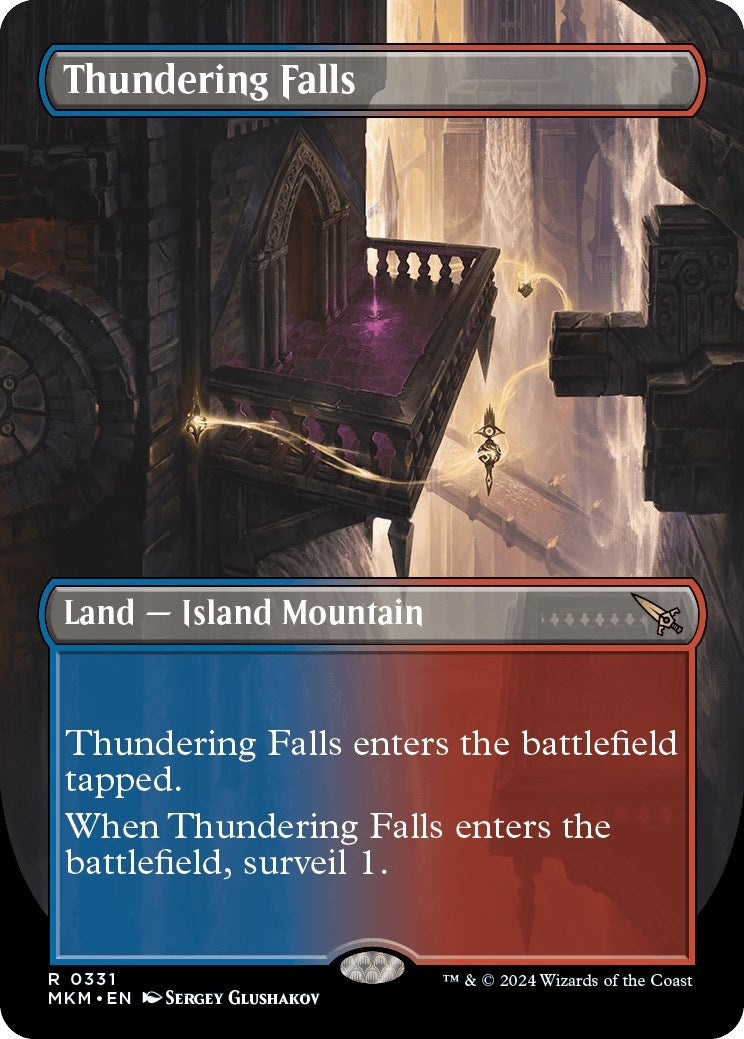 Image for Thundering Falls (Borderless) (Murders at Karlov Manor) (331) - Magic: The Gathering