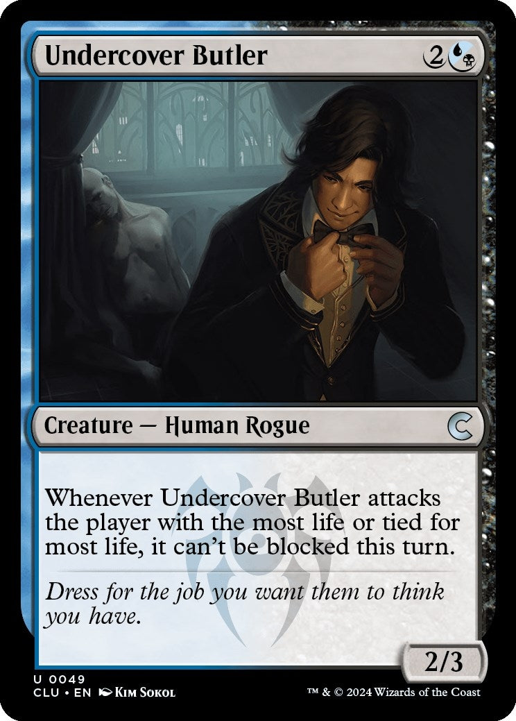 Image for Undercover Butler (Ravnica: Clue Edition) (49) - Magic: The Gathering