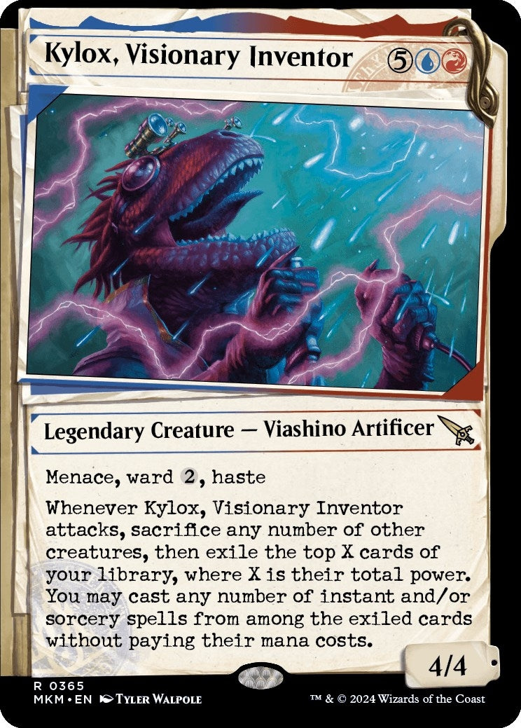 Image for Kylox, Visionary Inventor (Showcase) (Murders at Karlov Manor) (365) - Magic: The Gathering