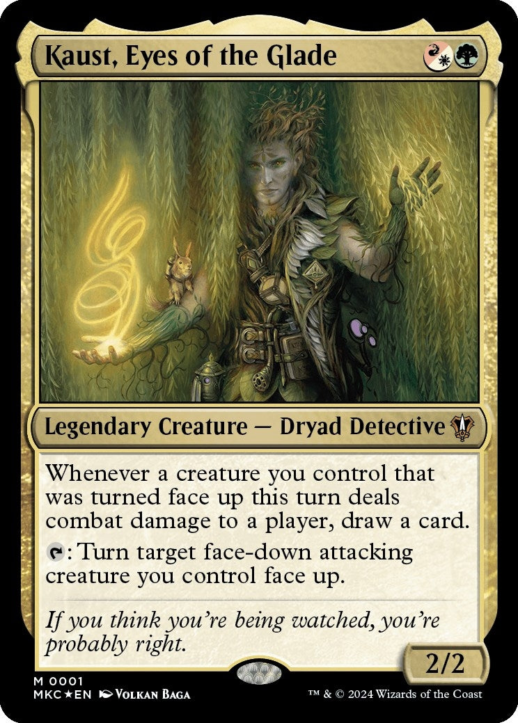 Image for Kaust, Eyes of the Glade (Commander: Murders at Karlov Manor) (1) - Magic: The Gathering