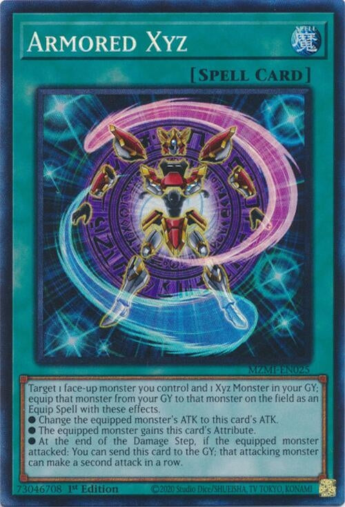 Image for Armored Xyz (CR) (Maze of Millennia) (MZMI-EN025) - YuGiOh