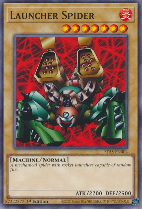 Image for Launcher Spider (2-Player Starter Set) (STAS-EN004) - YuGiOh