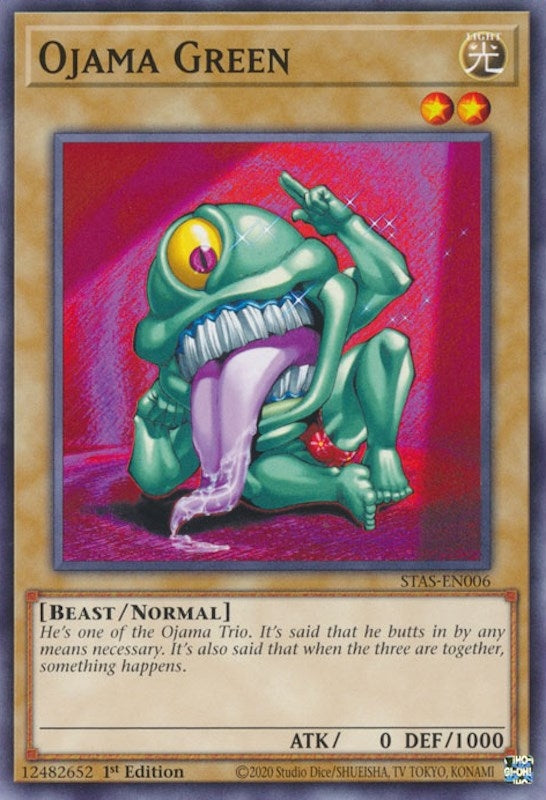 Image for Ojama Green (2-Player Starter Set) (STAS-EN006) - YuGiOh