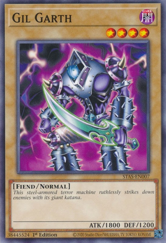 Image for Gil Garth (2-Player Starter Set) (STAS-EN007) - YuGiOh