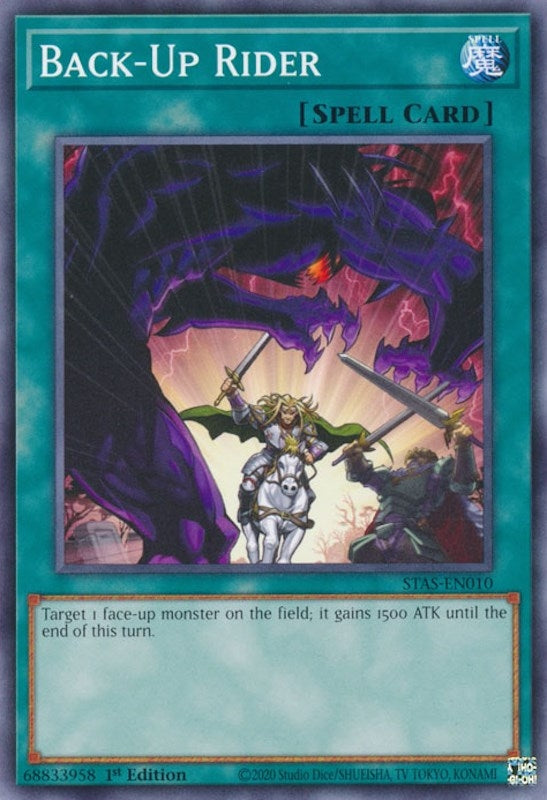 Image for Back-Up Rider (2-Player Starter Set) (STAS-EN010) - YuGiOh