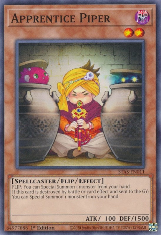 Image for Apprentice Piper (2-Player Starter Set) (STAS-EN011) - YuGiOh