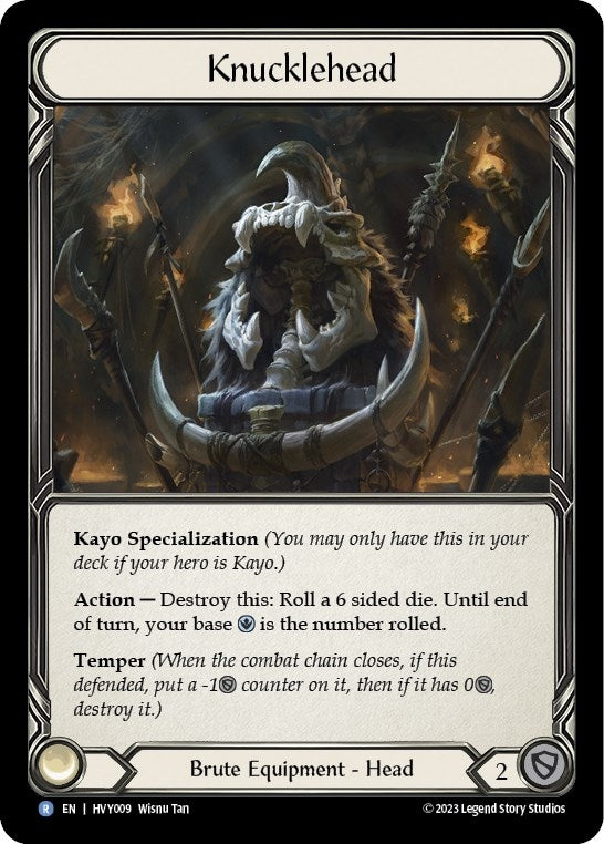 Image for Knucklehead (Heavy Hitters) (HVY009) - Flesh and Blood TCG
