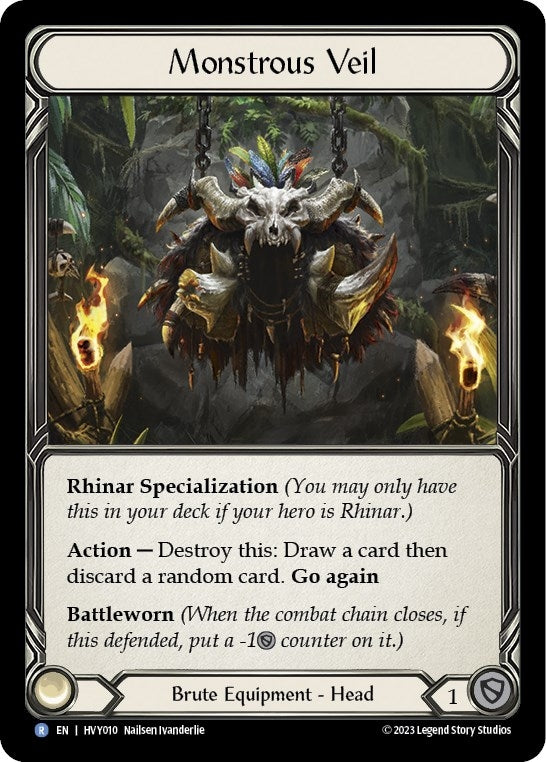 Image for Monstrous Veil (Heavy Hitters) (HVY010) - Flesh and Blood TCG
