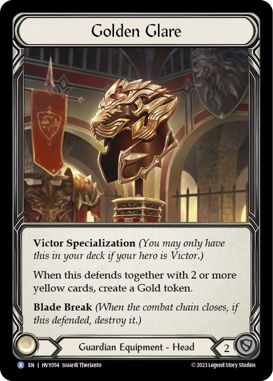Image for Golden Glare (Heavy Hitters) (HVY054) - Flesh and Blood TCG