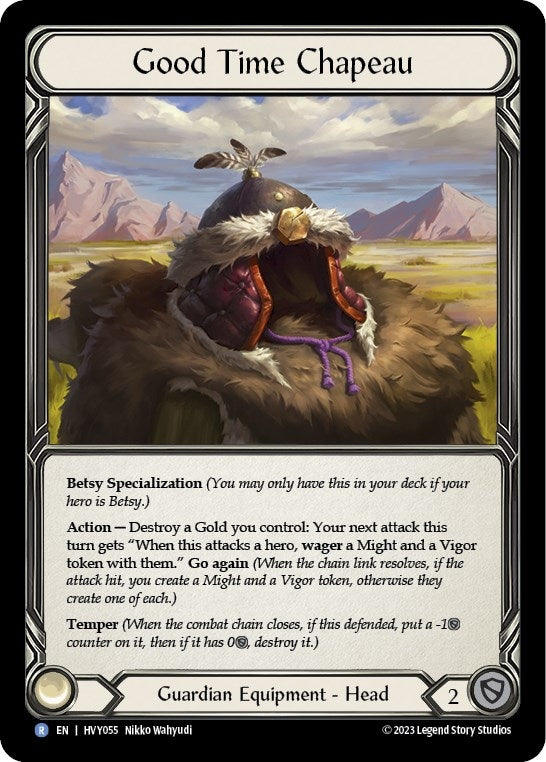 Image for Good Time Chapeau (Heavy Hitters) (HVY055) - Flesh and Blood TCG