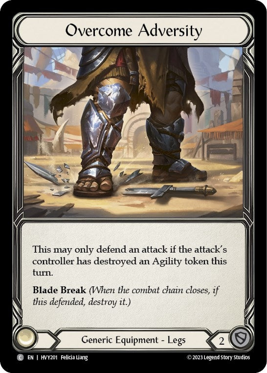 Image for Overcome Adversity (Heavy Hitters) (HVY201) - Flesh and Blood TCG