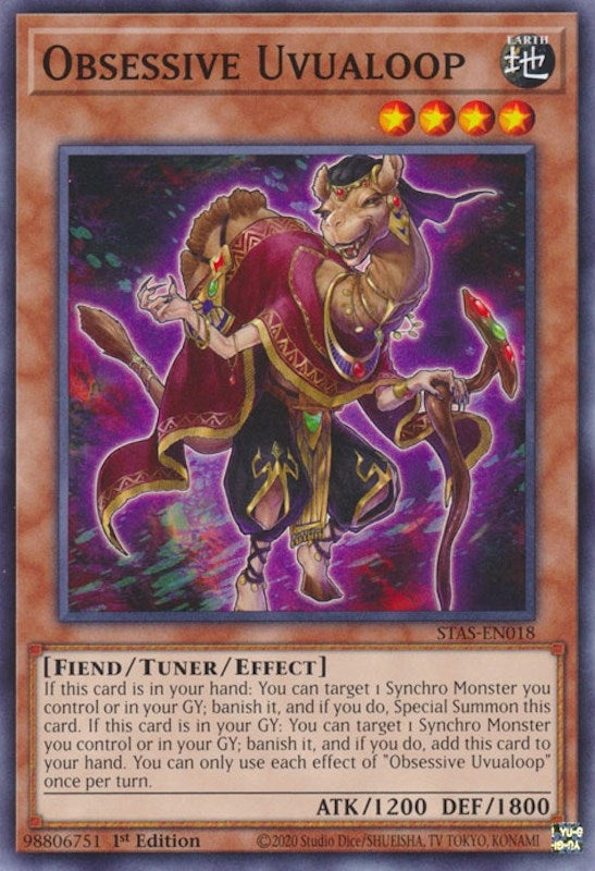 Image for Obsessive Uvualoop (2-Player Starter Set) (STAS-EN018) - YuGiOh