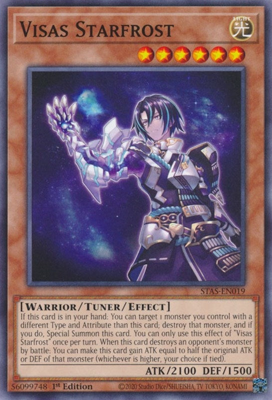Image for Visas Starfrost (2-Player Starter Set) (STAS-EN019) - YuGiOh